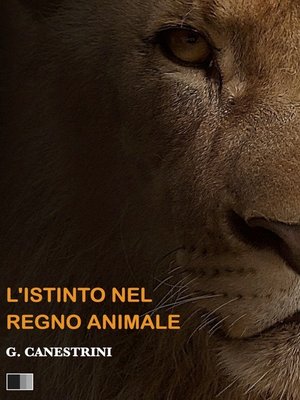 cover image of L'istinto nel regno animale